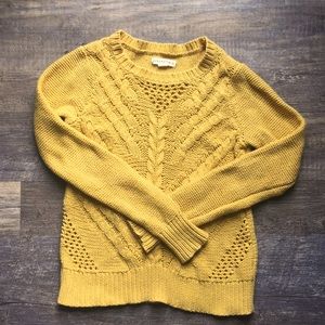 Yellow sweater